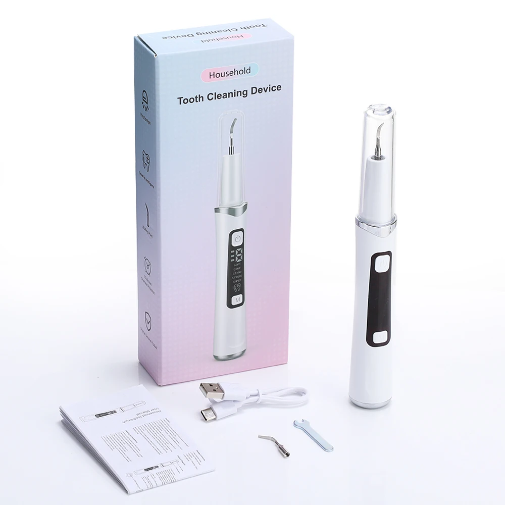 Elektrische Ultrasone Tandheelkundige Scaler 5-Modi Calculus Orale Tandsteen Remover Tand Vlek Cleaner Tanden Whitening Mondverzorging