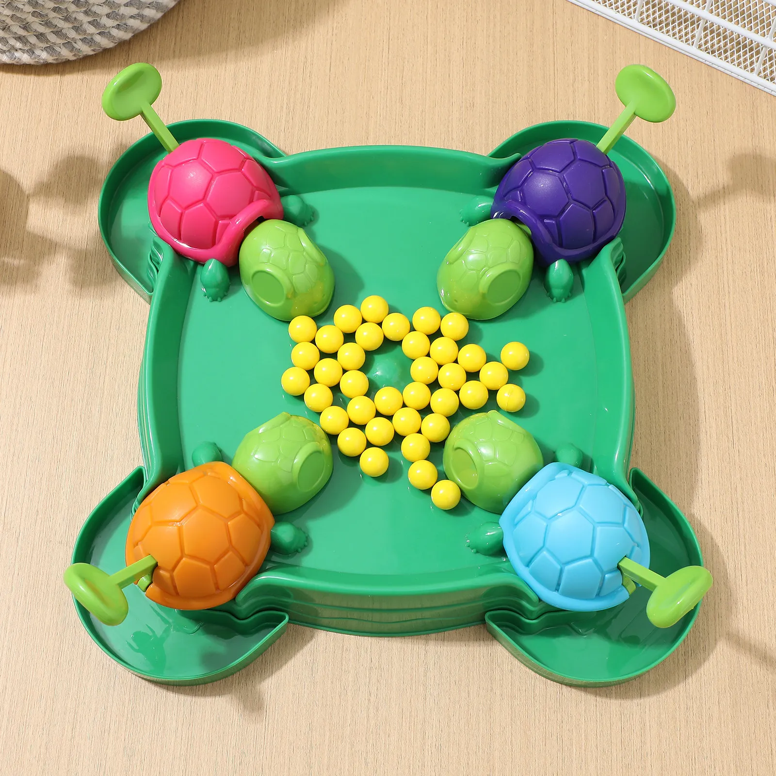 

1Set Tortoise Bean Catch Game Tabletop Educational Activity for Ages 3 4 5 6 Years Old Fine Motor Skill Development Family