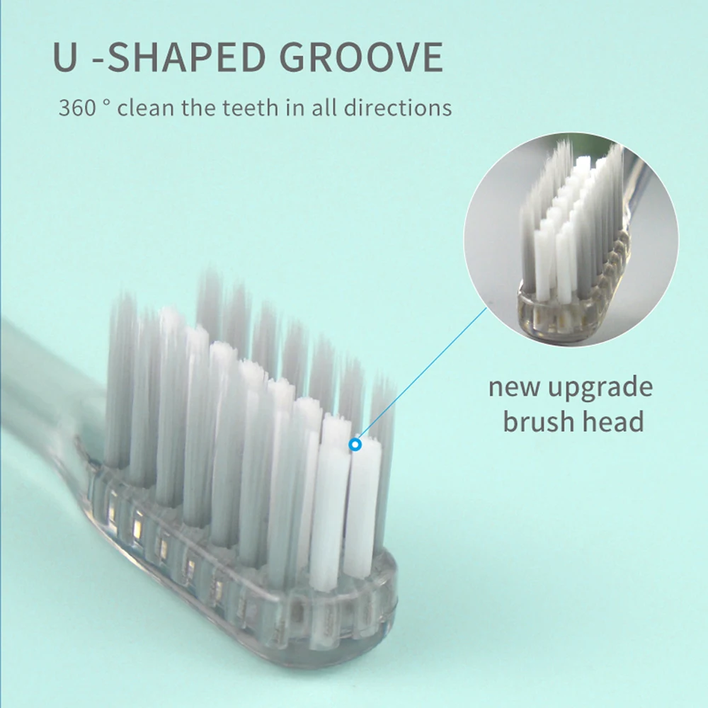 Toothguard Concave Toothbrush For Orthodontic Teeth Brace Interdental Brush Ultra Soft Bristle Narrow Small Head Toothbrush