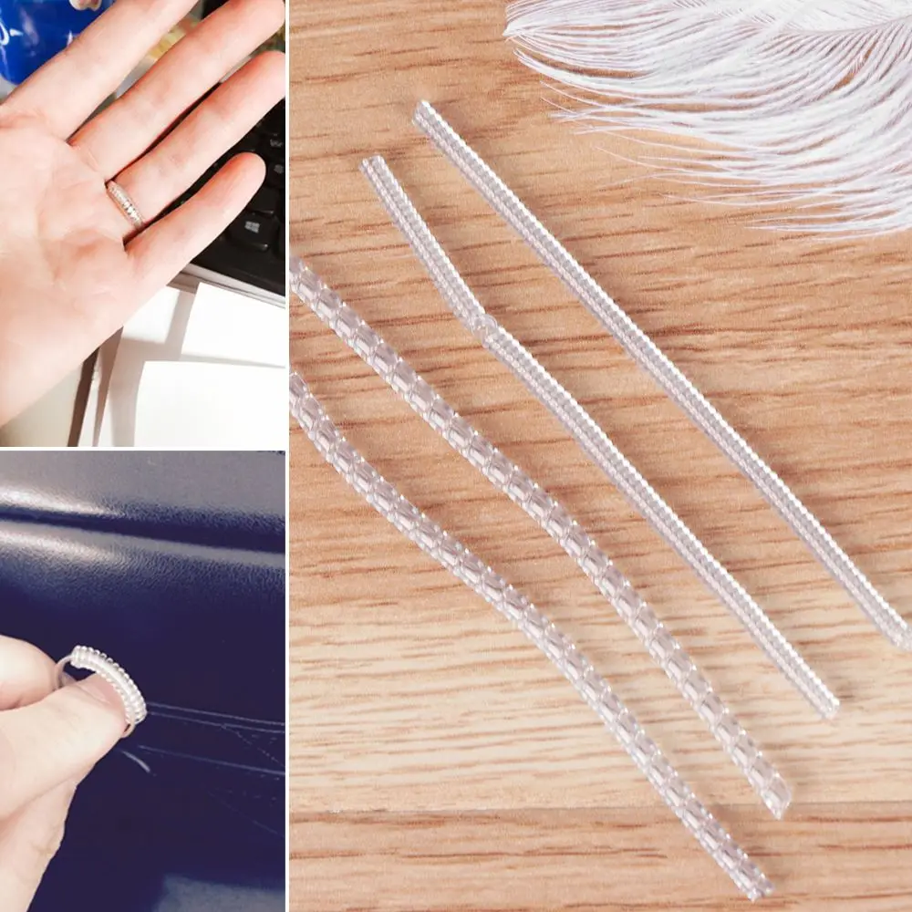 shield Invisible Resizing Tools Spring Coil Spiral Ring Jewelry Guard Ring Size Adjuster Tightener Reducer Shell Hard Guard