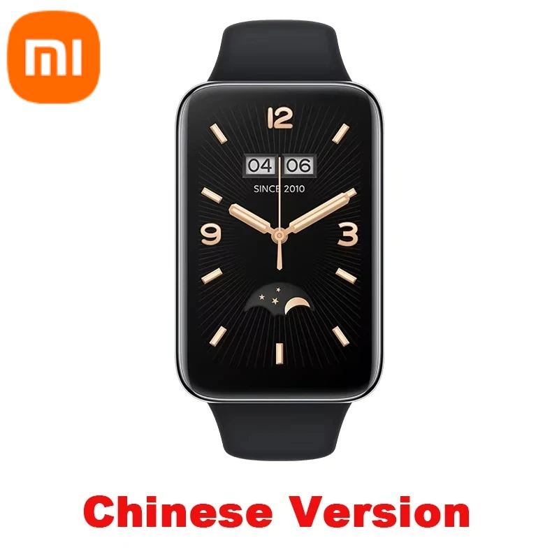 

Xiaomi Smart Band 7 Pro 1.64'' AMOLED 2.5D Curved Display Built in GPS Blood Oxygen Smaer Watch Always On Watch Face Smart Band