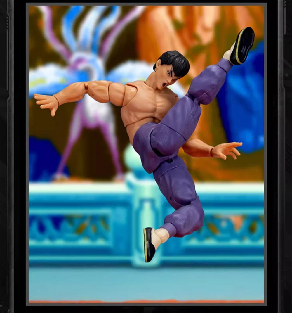 

Jada toys 1/12 Scale Classic Arcade Game Characters SDCC Limited Edition FeiLong Full Set For 6inchs Action Figure Model