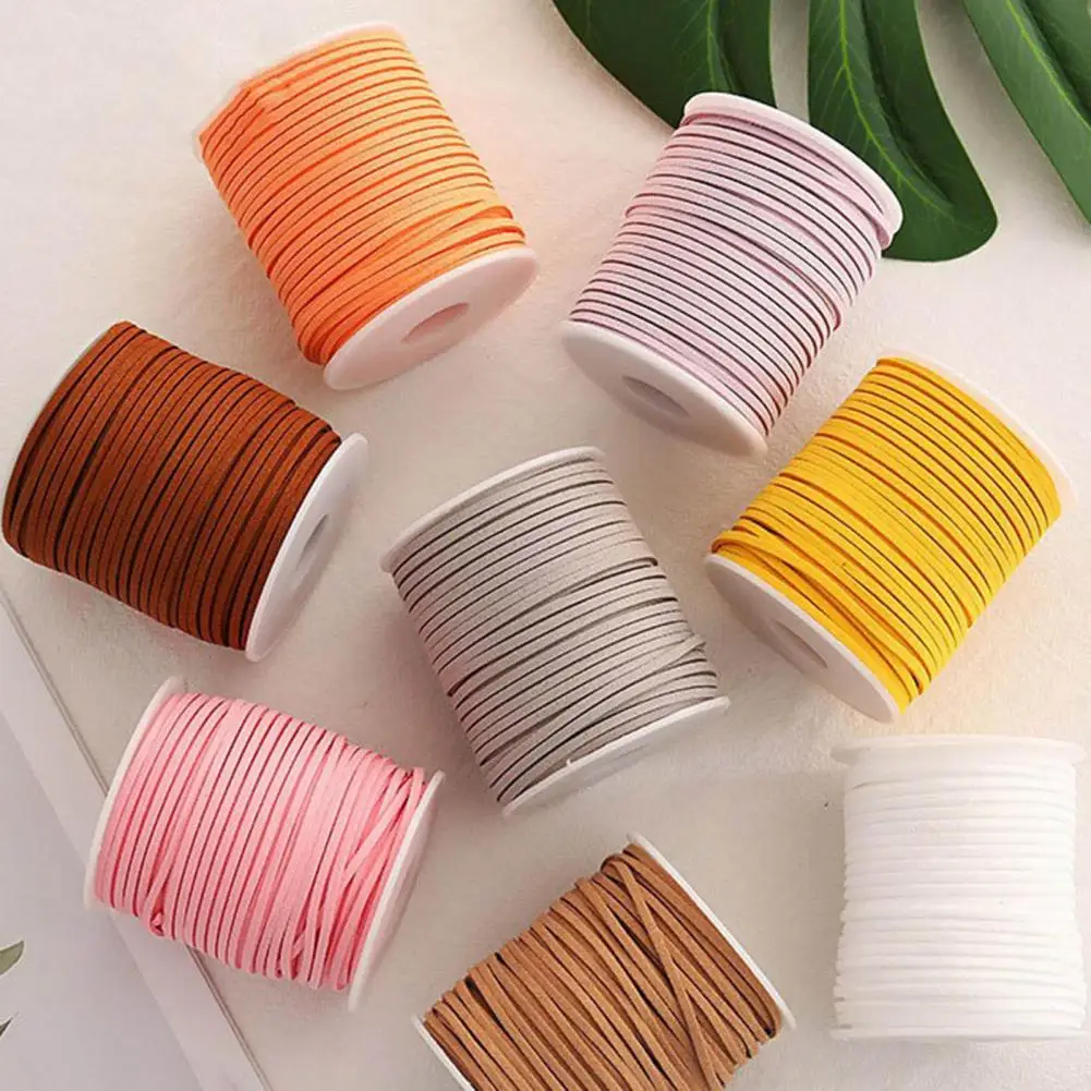 50 Yard Raffia Ribbon Gift Wrapping Ribbon Suede Texture Solid Color Gift Packaging Christmas Decorations Raffia Paper StraP