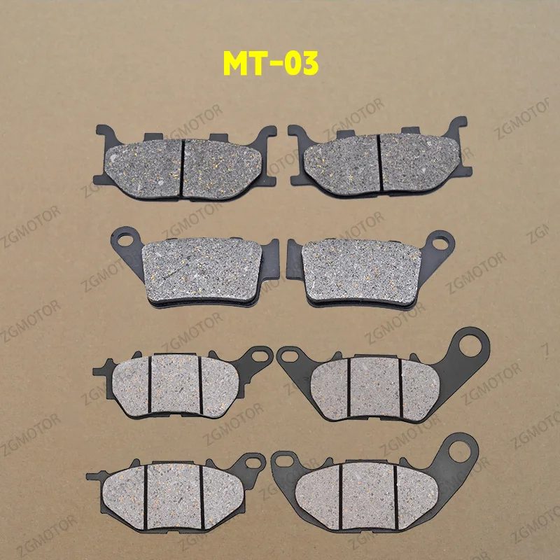 Front Or Rear Brake Pads Fit For YAMAHA MT03 MT-03 660cc 2006-2012 2013 2014 ABS 2016 2017 2018 2019 2020 2021 2022 2023 2024