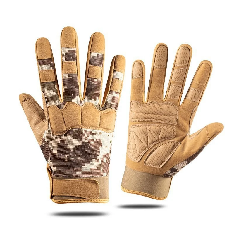 Hunting Gloves for Men and Women Half Finger Outdoor Mountaineering and Cycling Wear-resistant Breathable Riding Gloves Camping