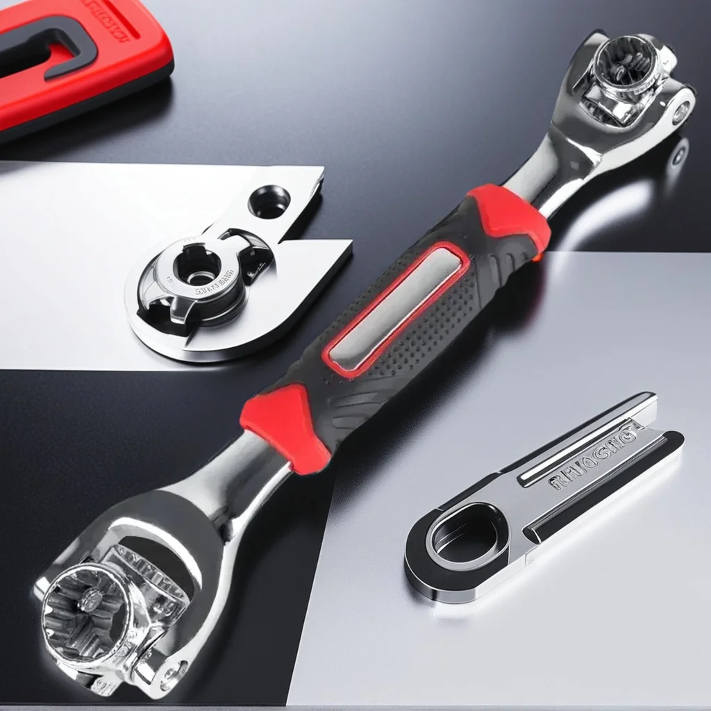 

360 ° Вращающийся ключ — набор головок для многофункциональных инструментов 52 в 1