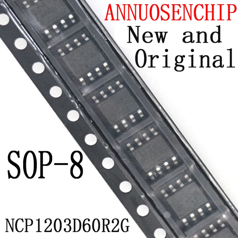 10PCS New And Original SOP-8 203D6 SOP8 NCP1203D6 SOP NCP1203D60R 1203D60 NCP1203D60R2G