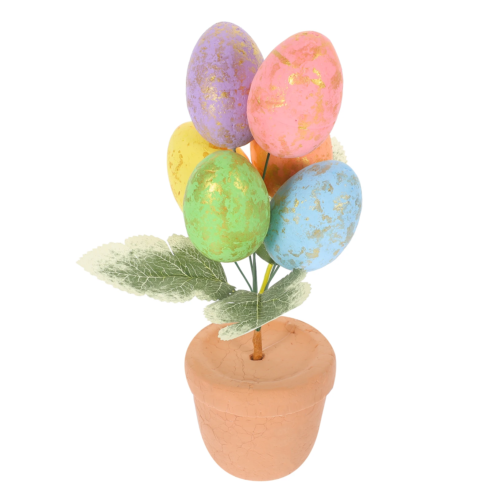 

Egg Desktop Ornament Decorative Setting Props Bonsai Ornaments Foam Foams Statue