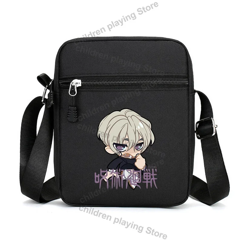 Jujutsu Kaisen série sac à bandoulière Anime Satoru Gojo étudiant décontracté messager sac à bandoulière mode adolescents cadeau d'anniversaire