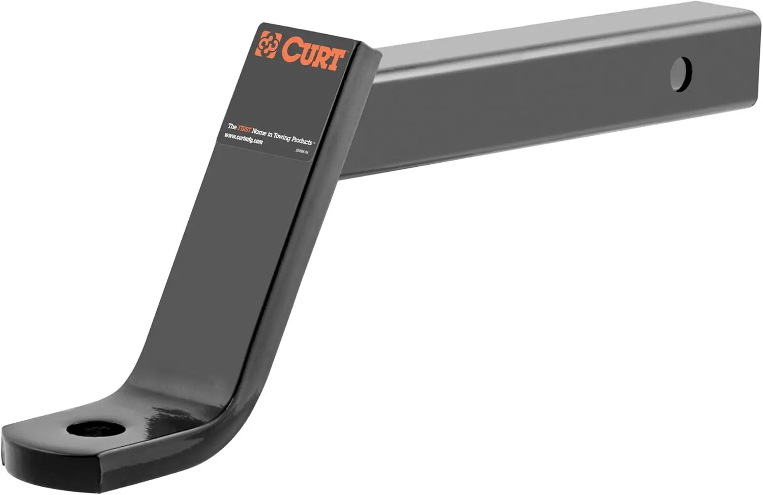 

45280 Class 3 Trailer Hitch Ball Mount, Fits 2-Inch Receiver, 7,500 lbs, 1-Inch Hole, 6-Inch Drop