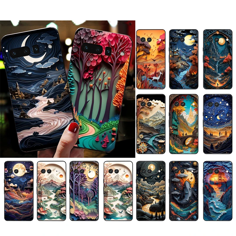 

Landscape Sceneary Phone Case For Google Pixel 9 Pro XL 8 7 6 Pro Pixel 8A 7A 6A 4A 3A 3XL Pixel 8 7 6 5 4