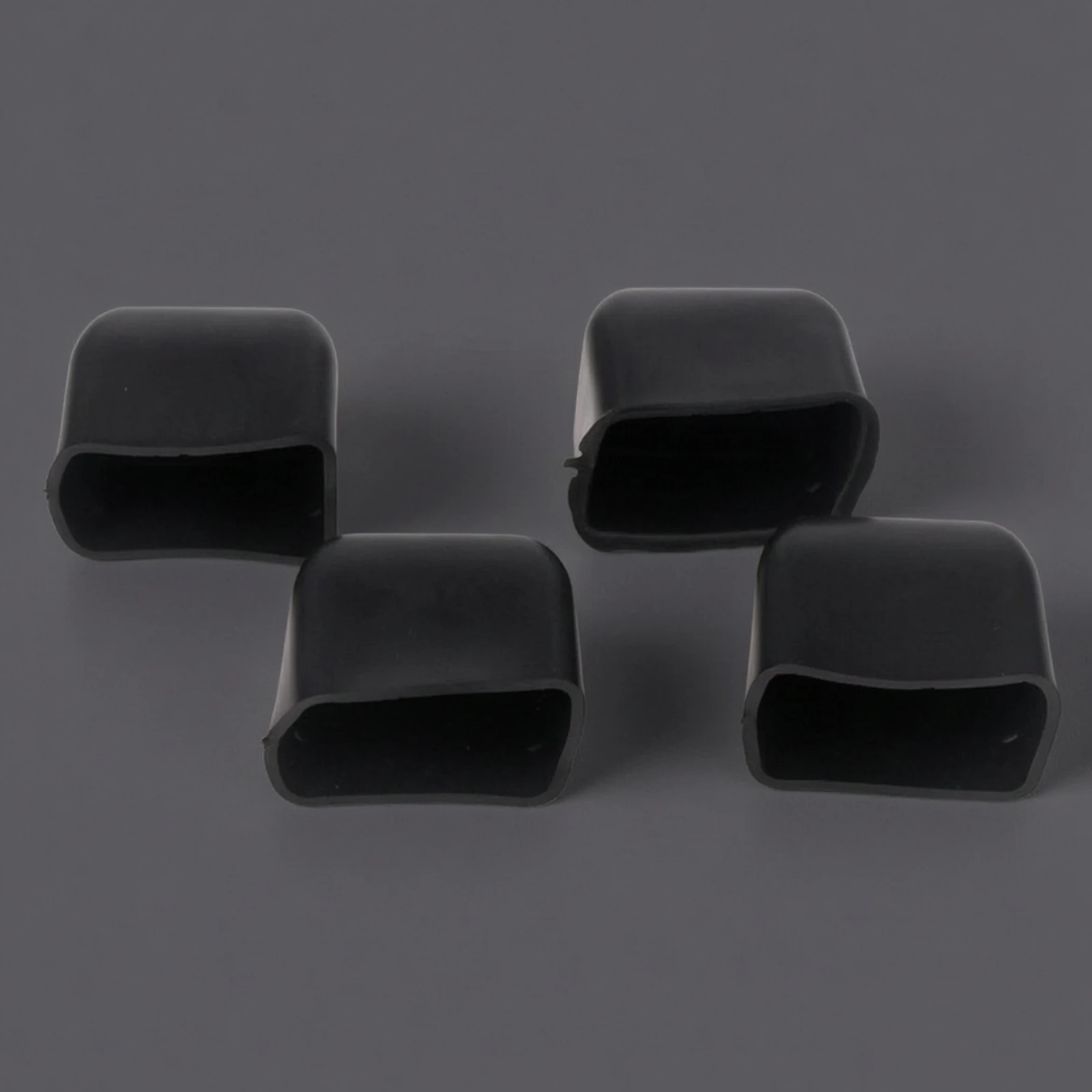 4 Pieces Cross Bar End Cap Rectangular Protective Plug Plugs Matte Accessories Pliable for Luggage Rack view 4