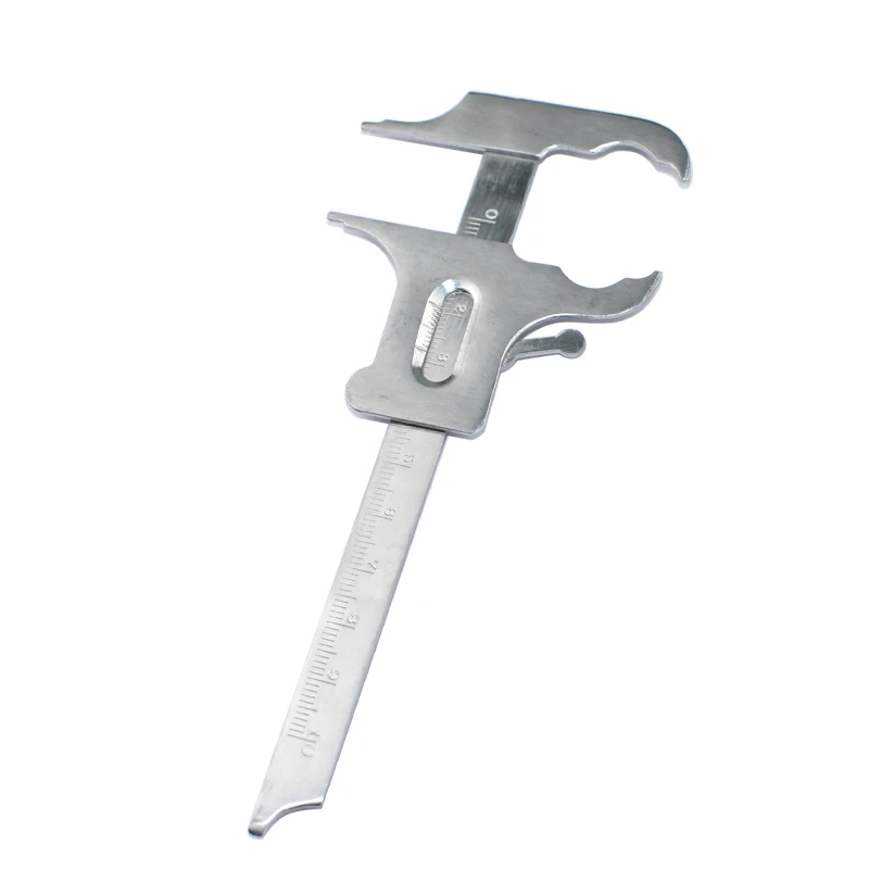 Dentist Professional Orthodontic Measuring Rulers Stainless Vernier Caliper Gauge Micromete Measure Instruments Tool