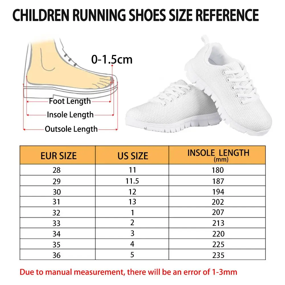 Doginthehole Personalise Custom Image Kids Running Shoes Soccer Shock Absorbing Sports Trainers Toddler Shoes Likable Daily