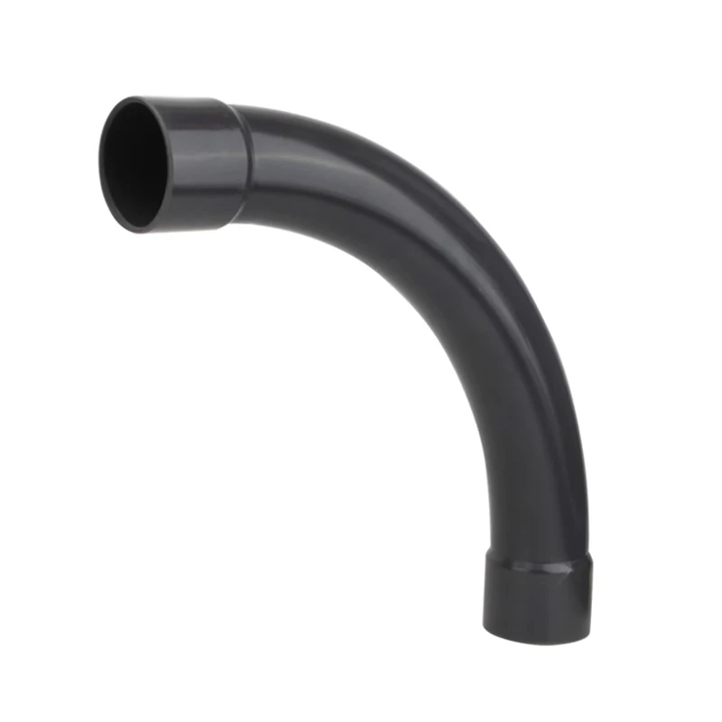 1pc 63mm UPVC Elbow Connector 45/83/90degree Large Radius Elbow PVC Joints Garden Irrigation Aquaculture Fittings