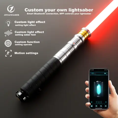 Pixel Lightsaber Sith Revan Neopixel Light Saber Light Sword Metal Handle Cosplay Luminous Dueling Xenopixel Sabers Toys Joyace