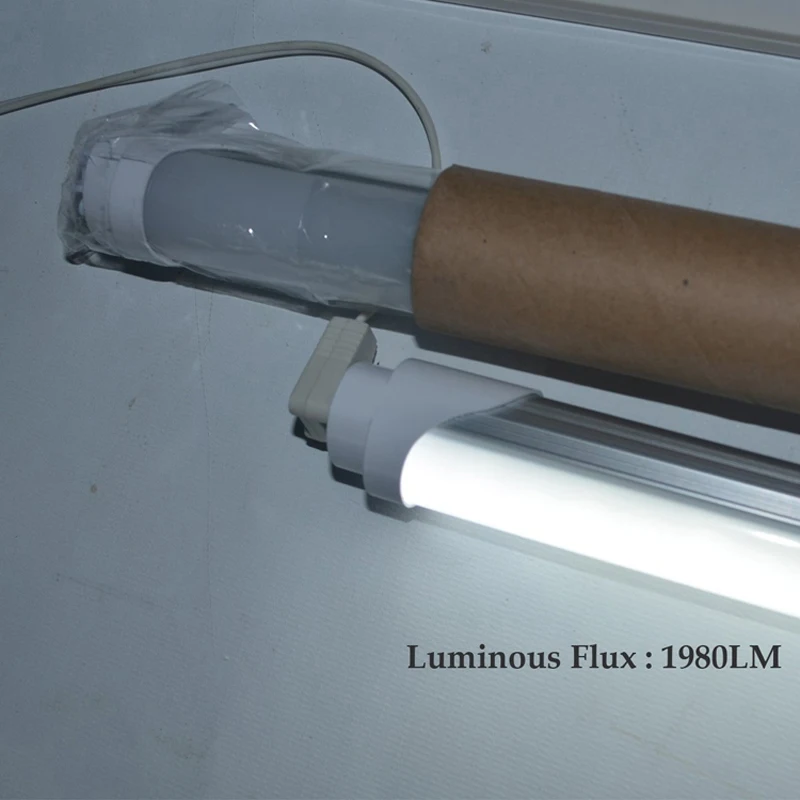 25PCS 2ft 4ft LED Tube light T8 1200mm 20W AC85V-285V G13 lampada fluorescente a LED Super luminosa 3000K 4000K SMD2835 LED light