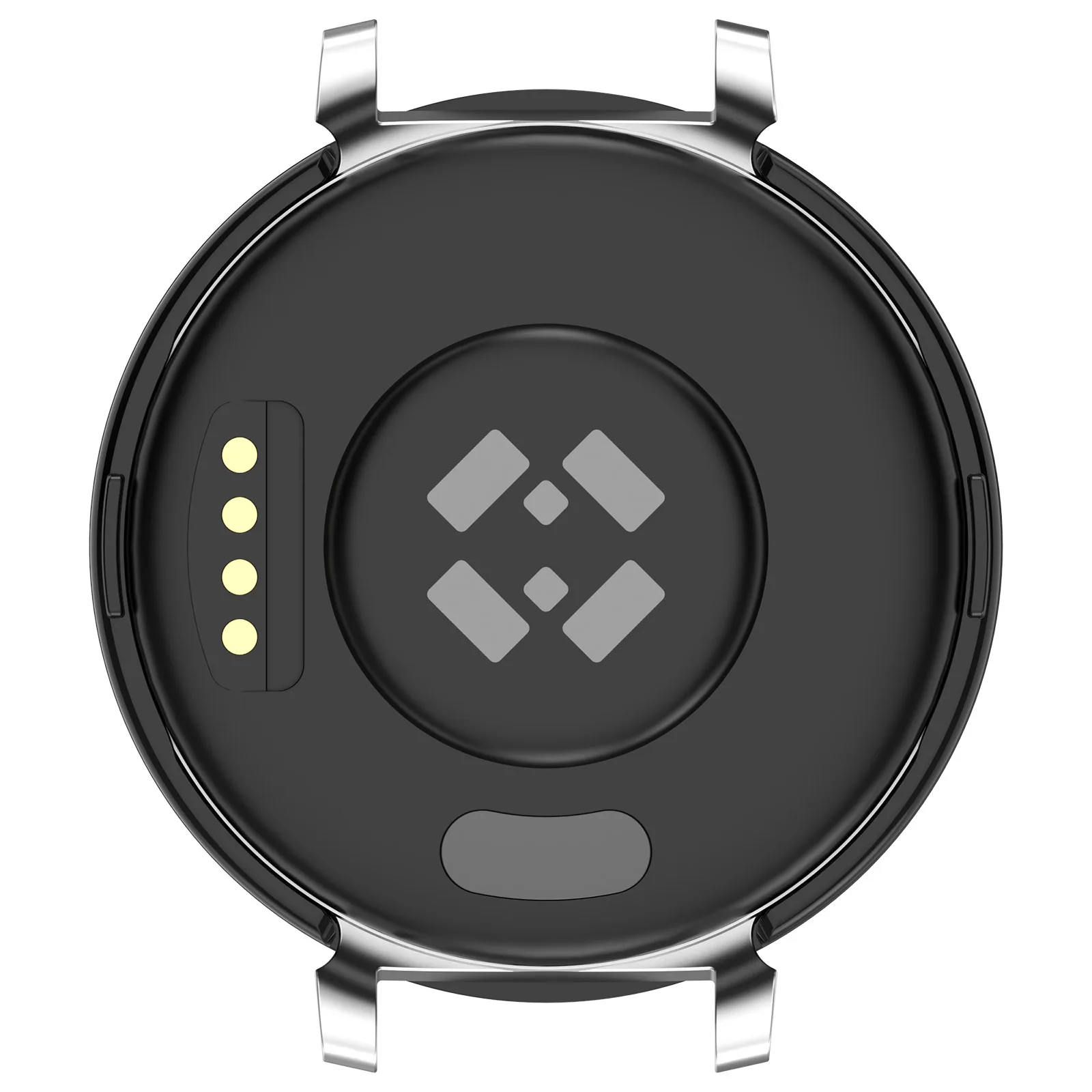 غطاء حماية لساعة Garmin Lily 2 الصلبة مع طبقة شاشة من الزجاج المقسى - أسود #6