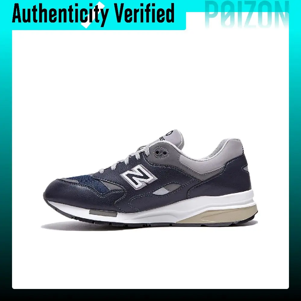 New Balance NB 1600 Running Shoes Unisex Low Top Dark Blue/Gray CM1600LV