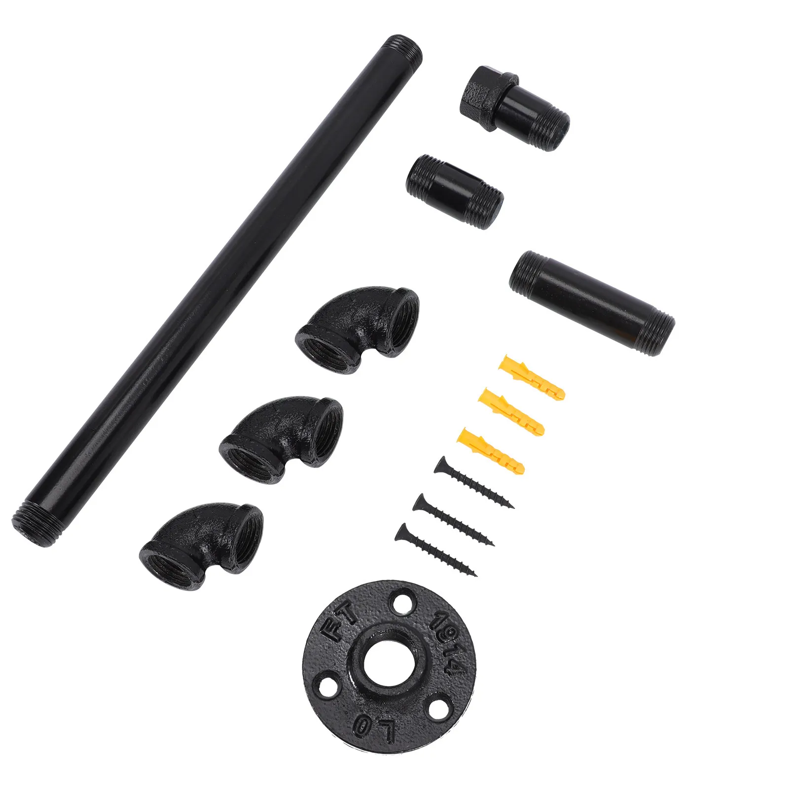 

Rustic Industrial Iron Towel Bar Heavy Duty Wall-Mounted Towel Rack for Bathroom Kitchen Bedroom Storage and Organization