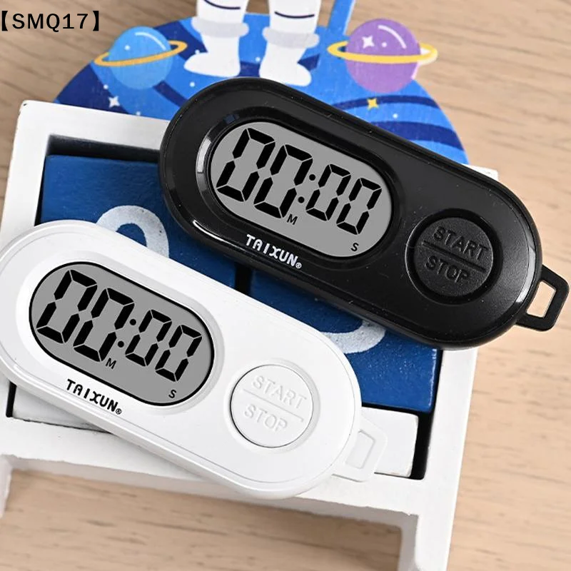 Stop Timer Sports Stop Timer Keychain With LCD Screen Pocket Size Ornament Digital Countdown Clock For Various Scenarios【SMQ】