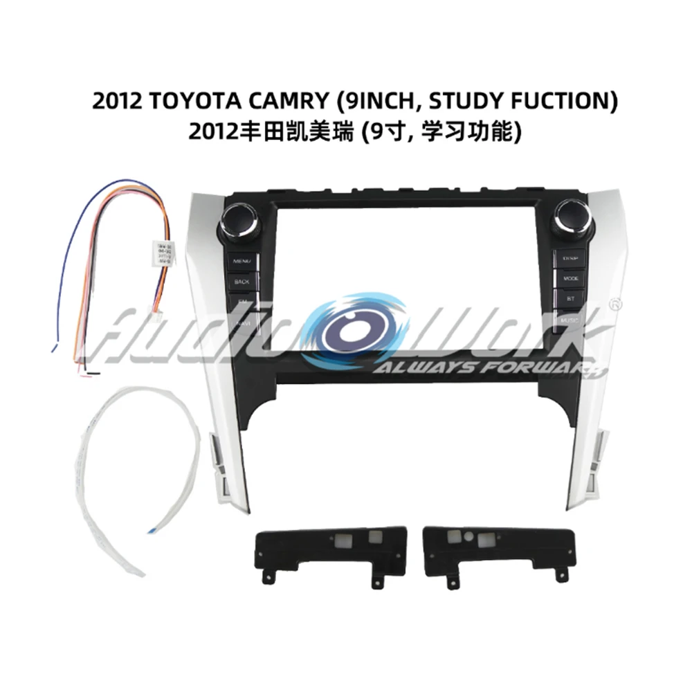 

For 2012 TOYOTA CAMRY Car Accessories 9 Inch Frame Fascia Adapter Android Radio Audio Dash Fitting Panel Kit