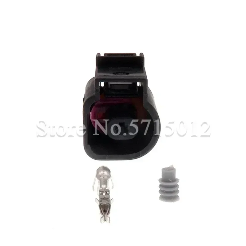 1 Hole 1J0 973 701 1J0973701 Engine Oil Pressure Switch Horn Socket Waterproof Connector For Audi VW