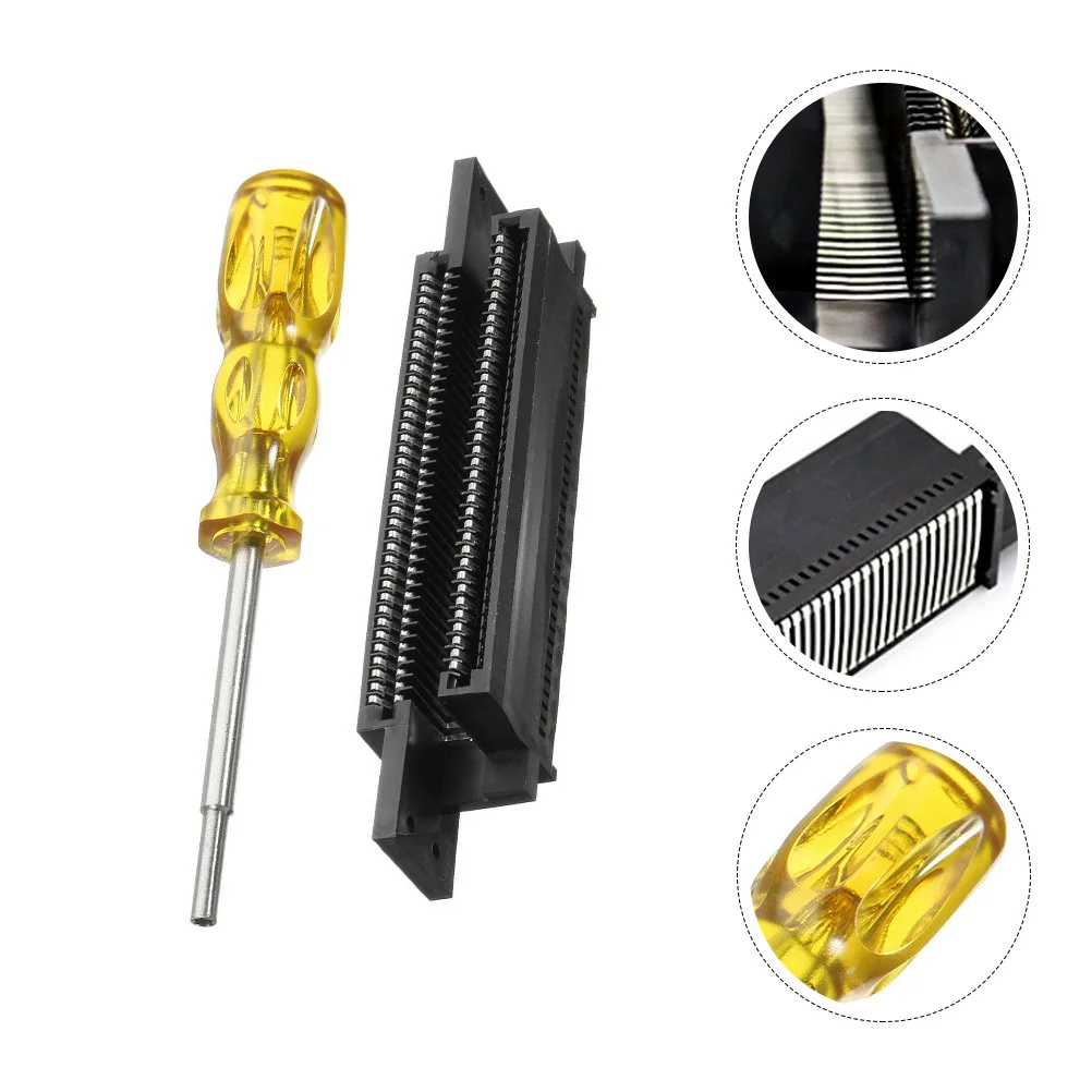 

Connector 72 Pin Replacement Cartridge Slot Tool 72 Pin Connector For Game Machine Repair Hand Tools Accessory