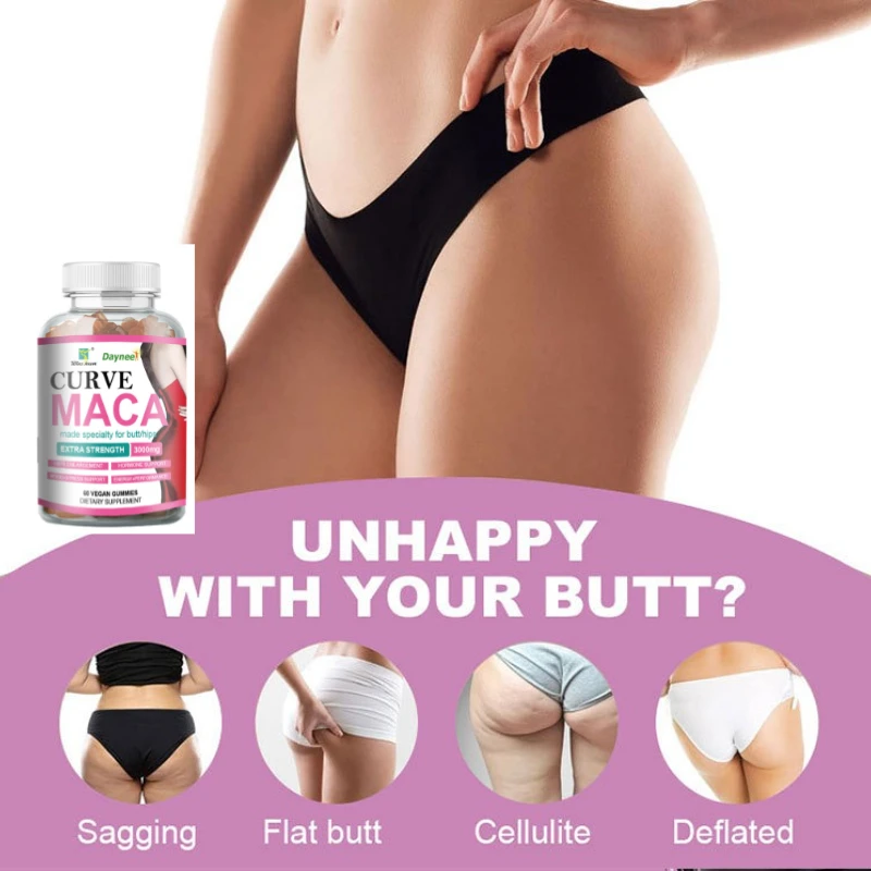 

Curve Maca Gummies Improve Physical Fitness and Immunity, Relieve Stress, Anti Fatigue Health Food