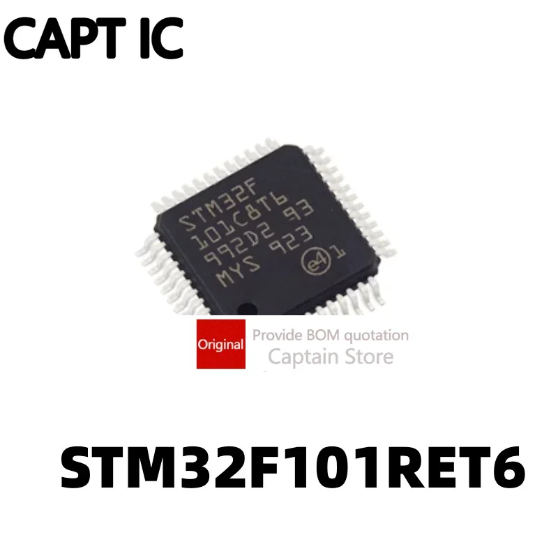 

5PCS STM32F101RET6 LQFP64