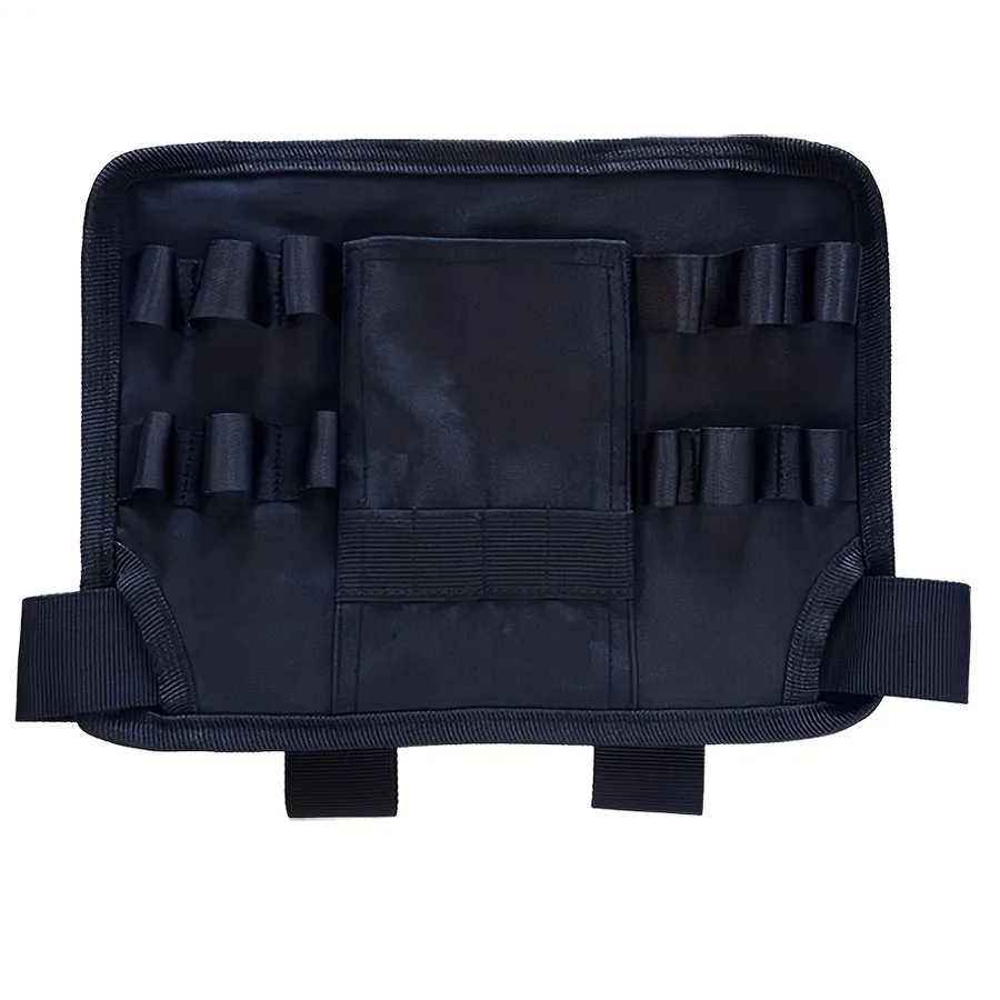Portable Hardware Tool Storage Waist Bag with Adjustable Waistband Clip, Light & Compact