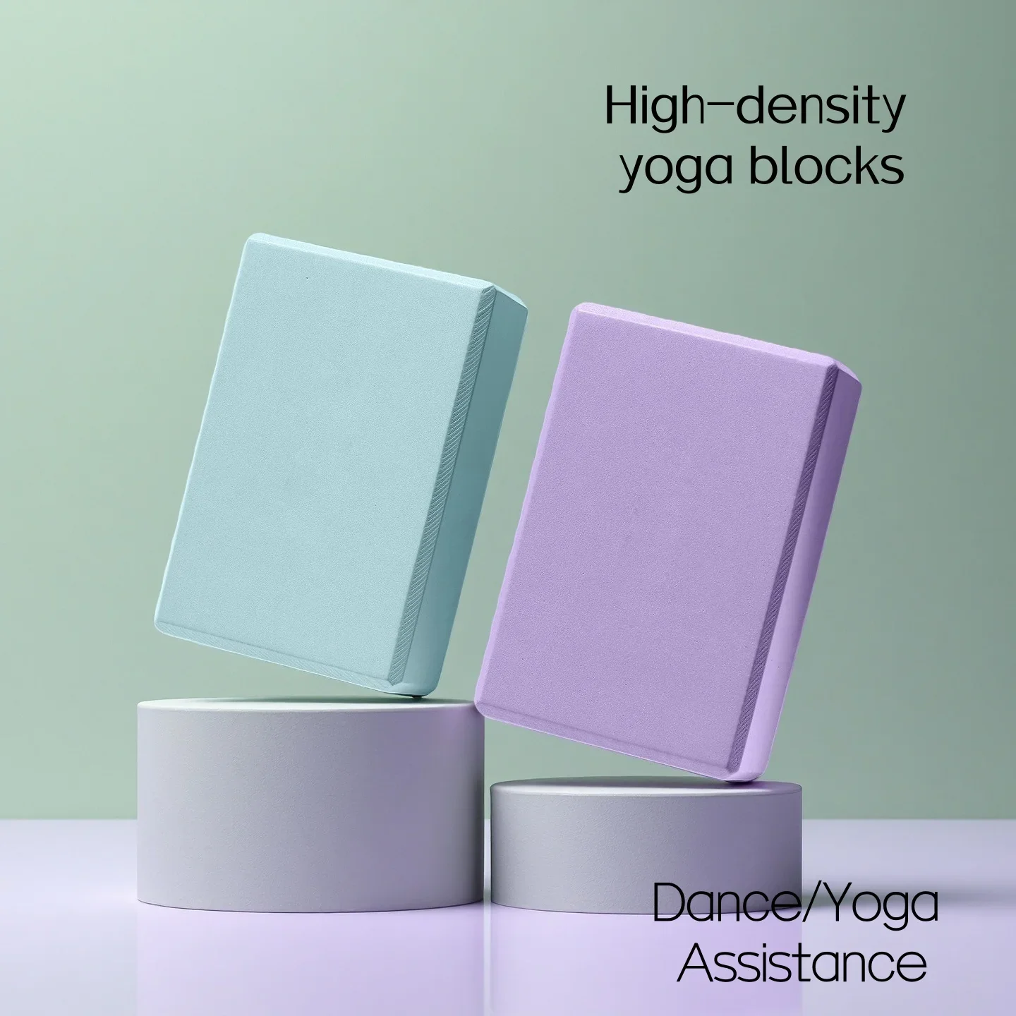 Yoga Blocks Gym Foam Brick Pilates Training Exercise Fitness Bolster Pillow Cushion Stretching Body Shaping Building Cubes