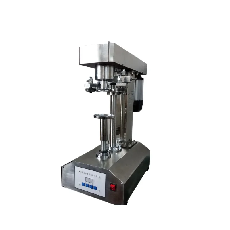 

Commercial Semi-automatic Tinplate Can Sealing Machine Ring-pull Can Capping Machine for PET bottles sealer cans seamer machine