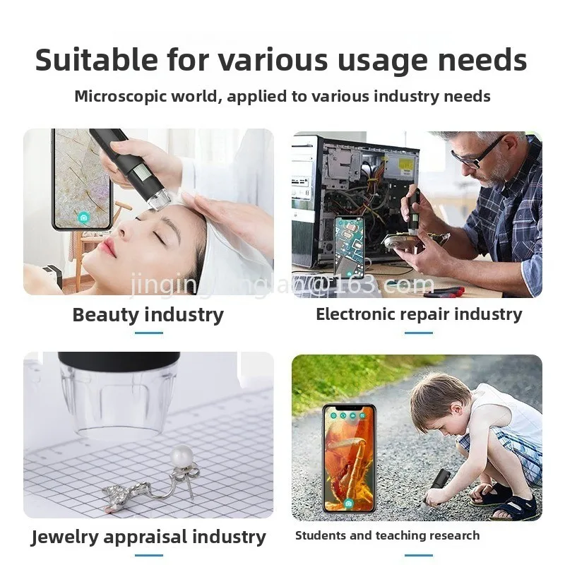 Hot Selling Wireless Handheld Mobile Phone Computer Microscope, Industrial Repair Tools Textile Inspection Digital Microscope