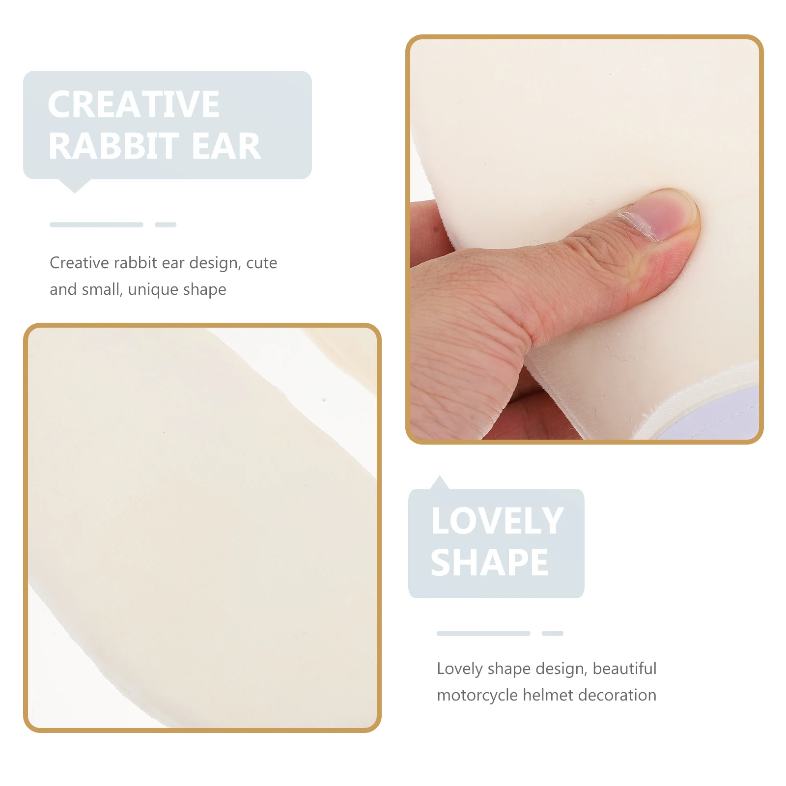 

Rabbit Ears Headdress Decoration for Beautiful Bunny Cloth Adornment