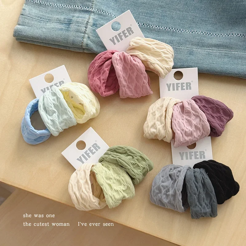 حبال شعر متينة، أربطة مطاطية للأطفال وأكمام شعر، ربطات شعر وحلقات شعر للنساء 2026 طراز جديد، مرونة عالية