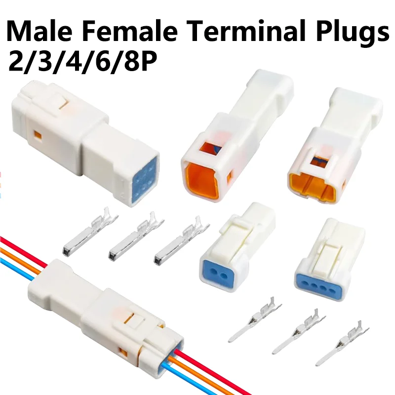 

5/10/100sets JWPF-VSLE-S 03R JST Connector Automotive Wiring Harness Car Led Light Strip Joint Matching Terminals Plug