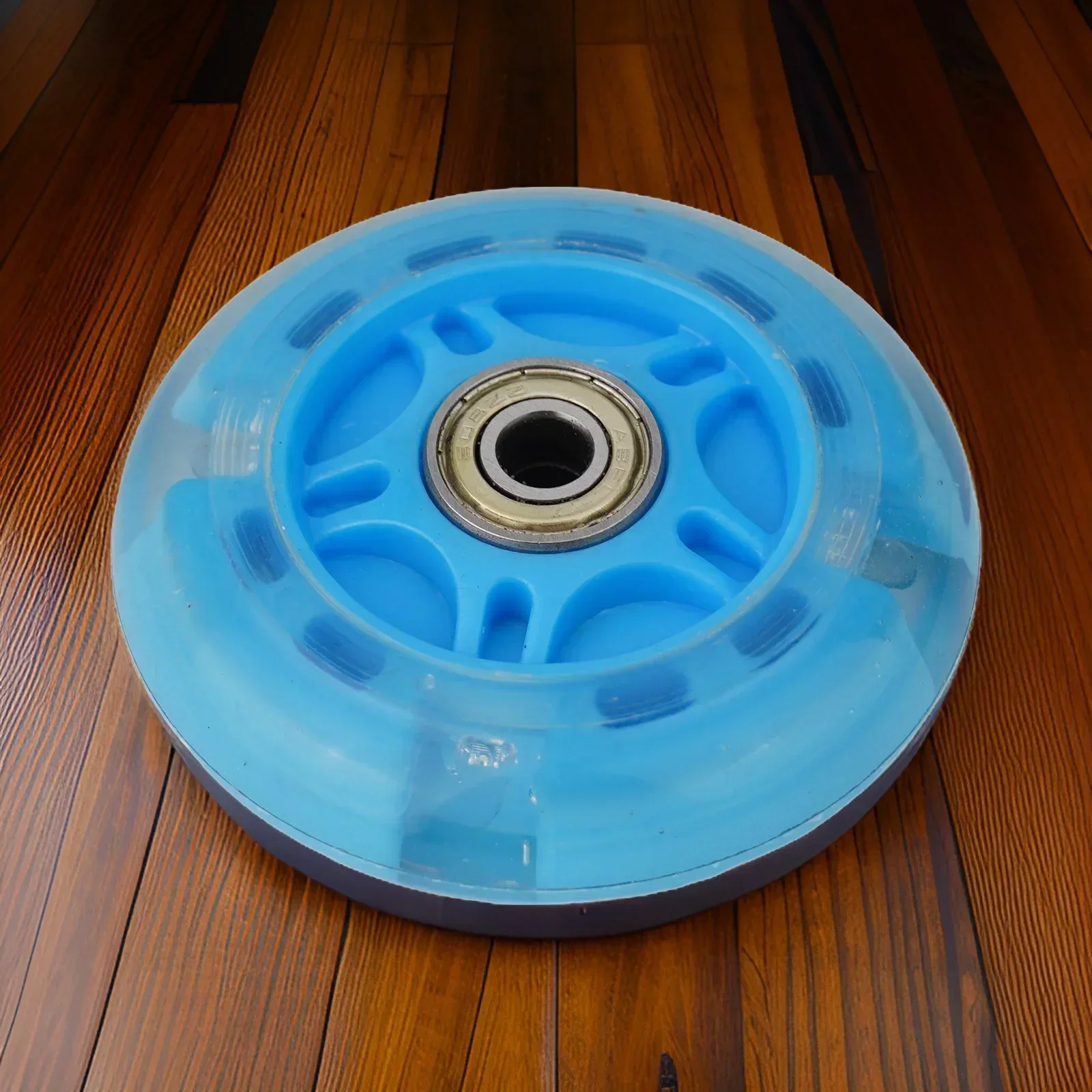 Luminous Ultra Quiet Wheels Shock-absorbing Wear Resistant PU 80 22mm Flashing Wheels Children\'s Twisting Wheels Quiet Wheels