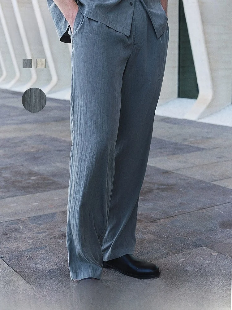 

Мужские повседневные брюки H&M: весенние, прямого кроя, комфортные, свободные, классические, для весеннего сезона