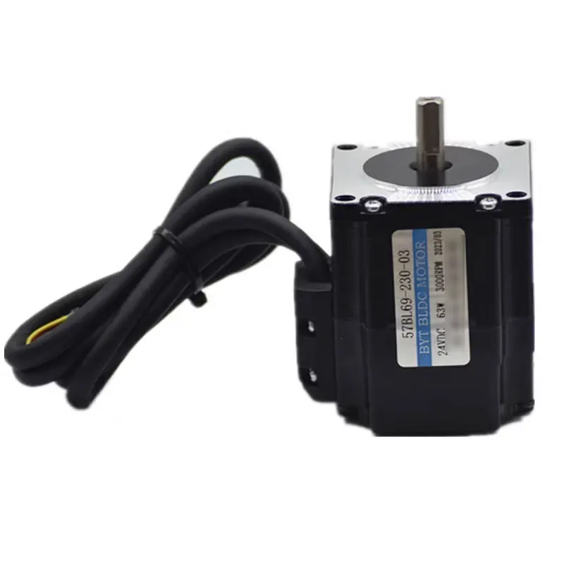 High Performance 24V 62W DC Brushless Motor With Hall 3000rpm With mini Driver Speed Controller