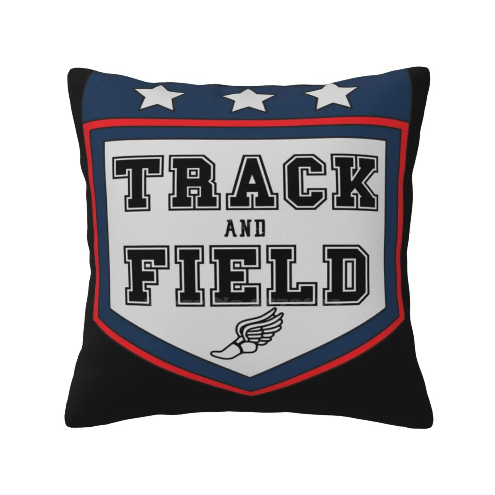 Track And Field Run Jump Throw Pillowslip Pillowcase Track And Field Runner Sprinter Hurdler Hurdles Long Distance Middle