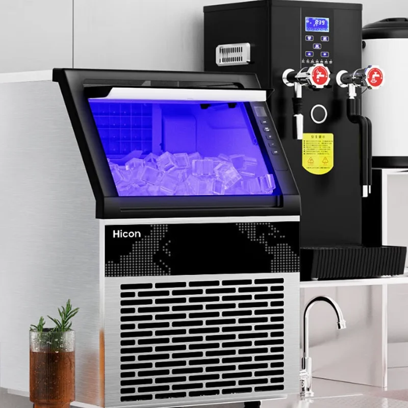 Машина для изготовления кубиков льда, автоматический фильтр для воды, коммерческая машина для изготовления льда