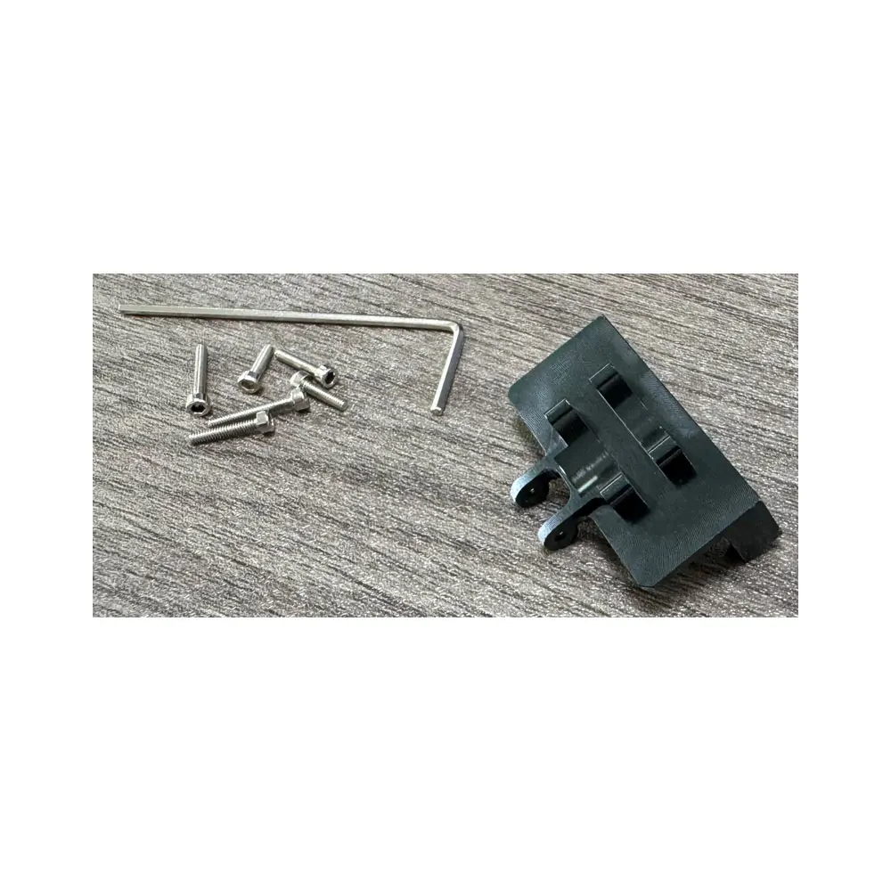 Montagem servo de metal para peças de atualização de carro crawler axial SCX24 1/24 RC