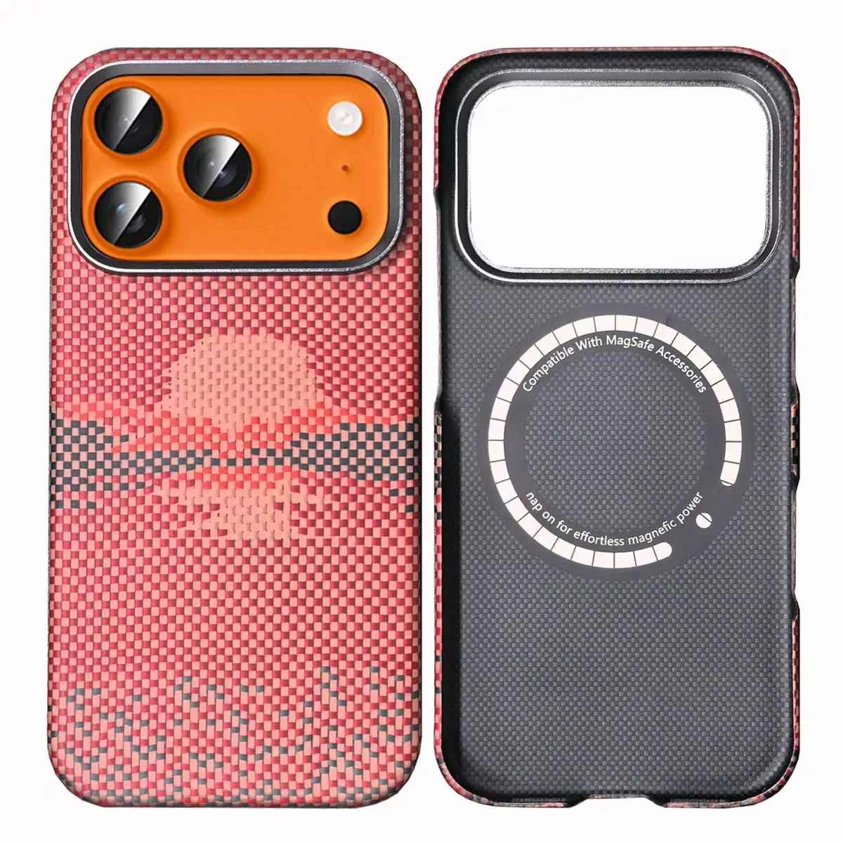 

Kevlar Carbon Fiber Case For iPhone 17 /17 Pro/17 Air / 17 Pro Max Case Ultra thin Lightweight Magnetic MagSafe Cover