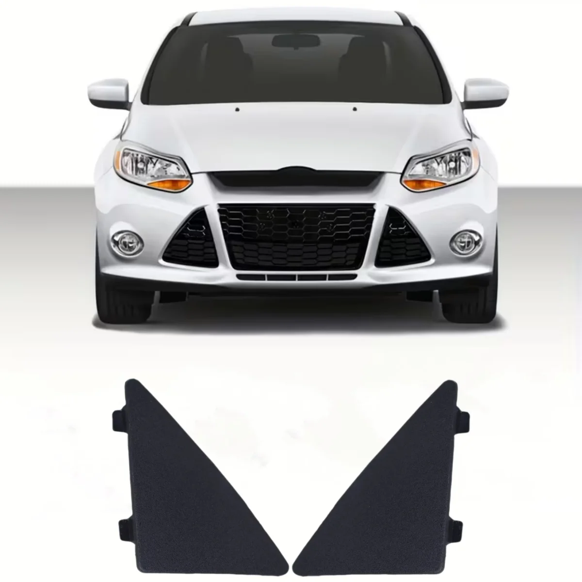 

2PC Front Bumper Triangle Cover For Mazda 3 Axela BM Left Right Trim Cap Car Styling Replacement Parts 2014 2015 2016