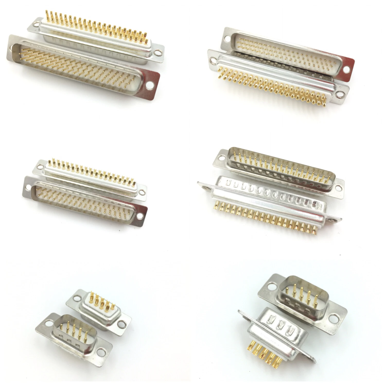 10Pcs Gold Plated D…