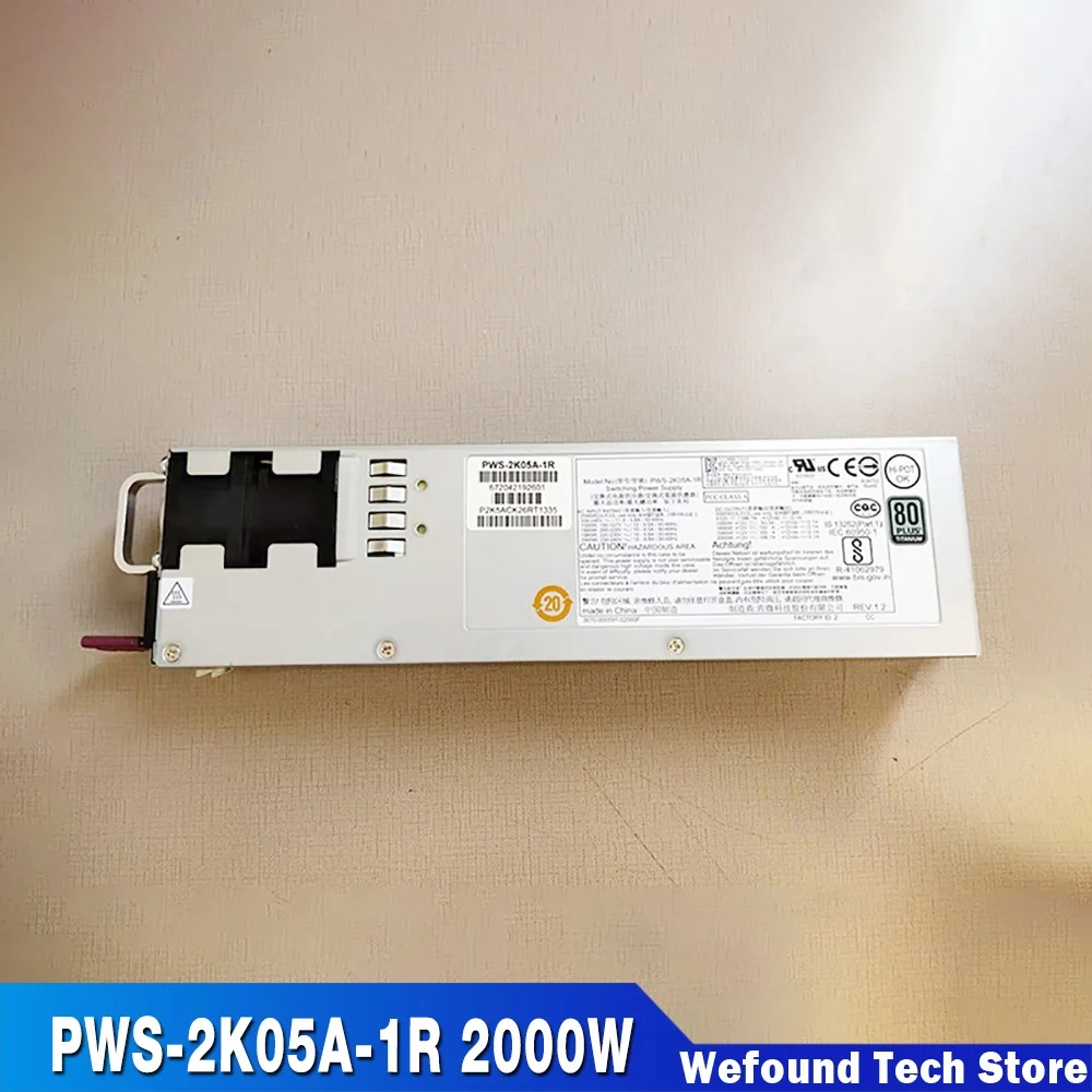 

PWS-2K05A-1R 1U 2000W For Supermicro Server Redundant Power Module Power Supply 100% Tested Fast Ship