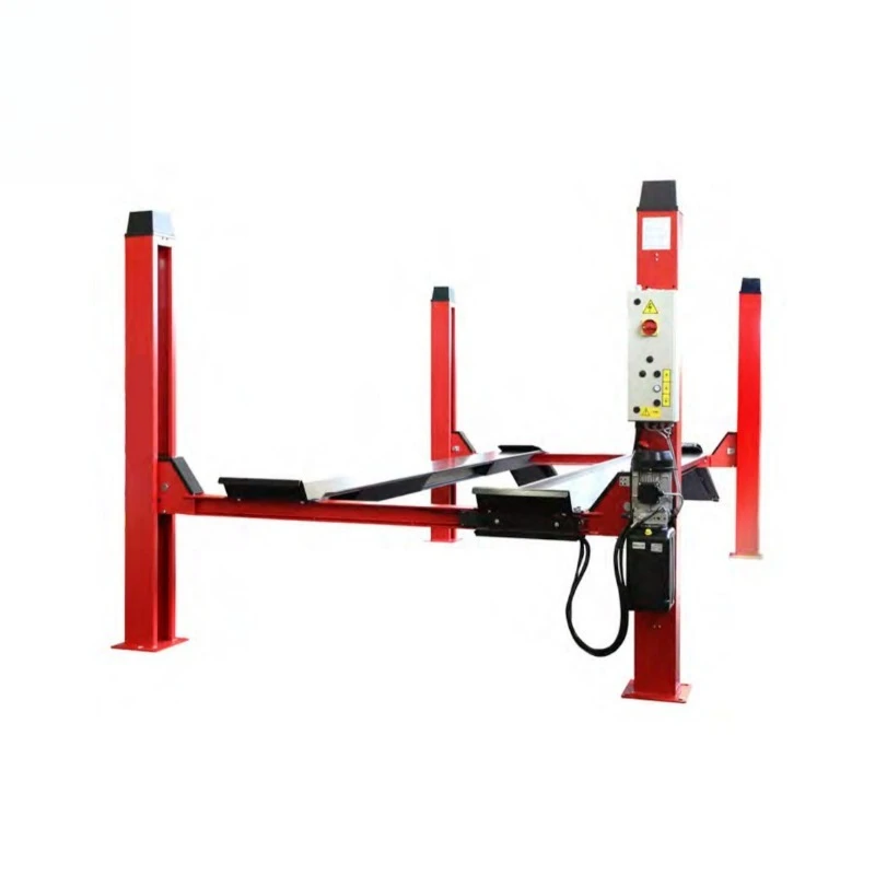 

Car four-column lift, elevator lift 3D four-wheel aligner