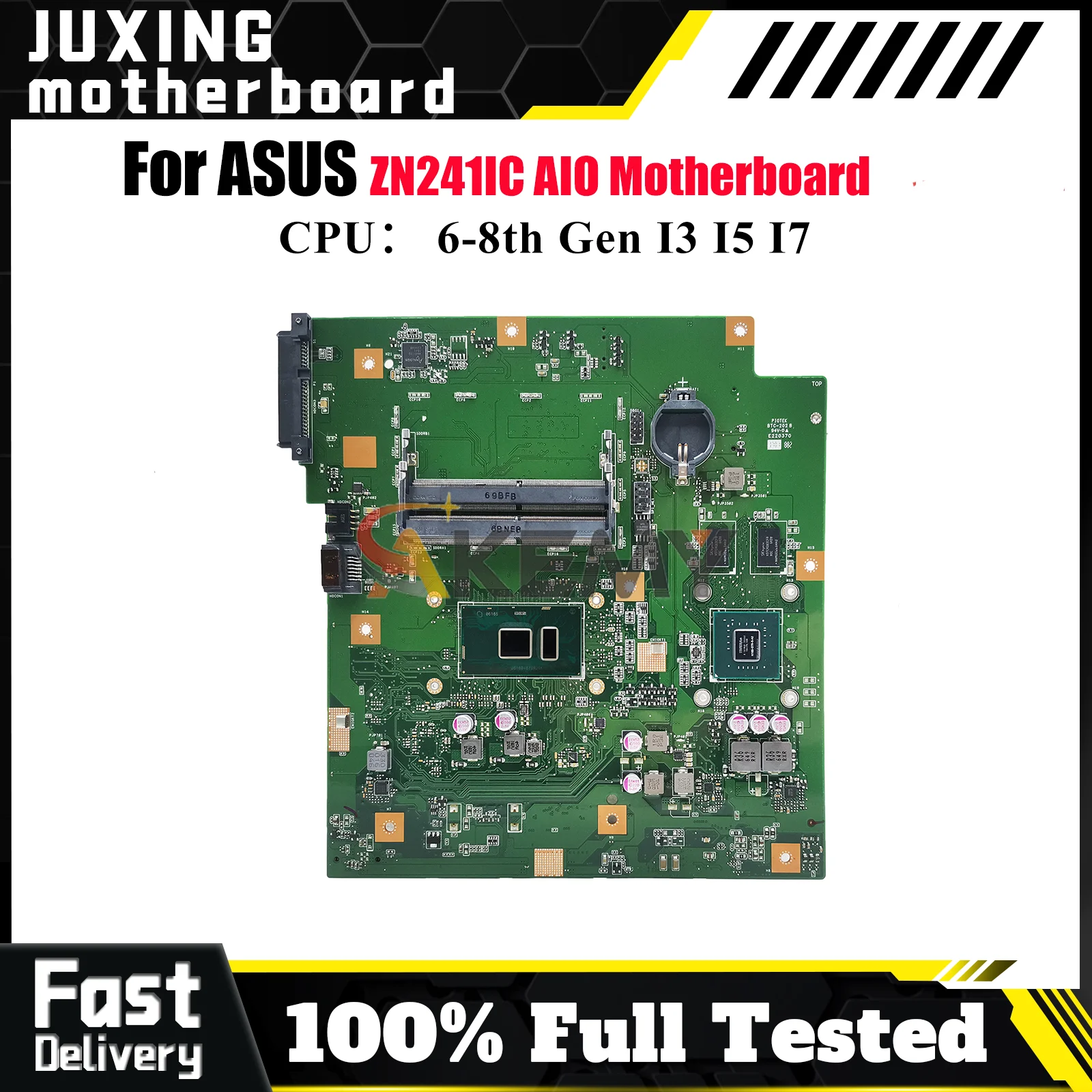 ZN241IC Материнская плата для ASUS Zen AIO ZN241IC ZN241I Материнская плата с процессором I3 I5 I7 100% тестирование ОК быстрая доставка stk