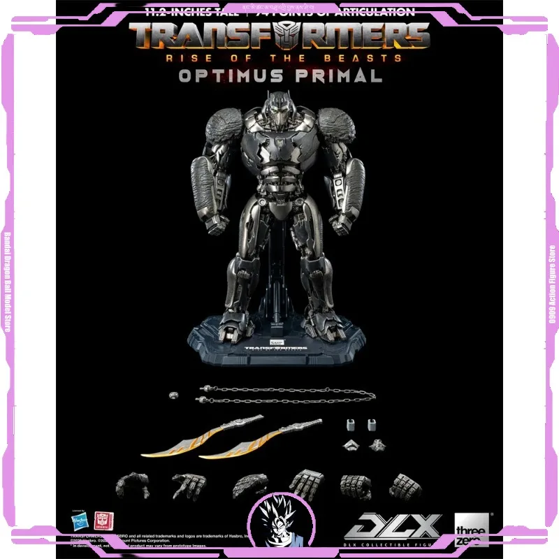 【Pre-Sale】3A Threezero Transformers DLX Optimus Primal Rise Of The Beasts Action Figure Boys Collectible Toy